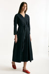 Abito in denim blu scollo a v women Max mara s - 4