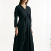 Abito in denim blu scollo a v women Max mara s - 7