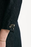 Abito in denim blu scollo a v women Max mara s - 5