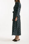 Abito in twill di seta LEVA pois women Max mara s - 2