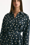 Abito in twill di seta LEVA pois women Max mara s - 5
