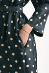 Abito in twill di seta LEVA pois women Max mara s - 6