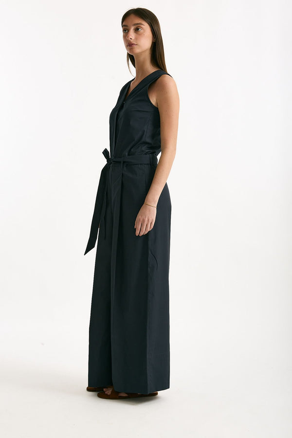 Tuta in cotone CENTRO blu women Max mara s