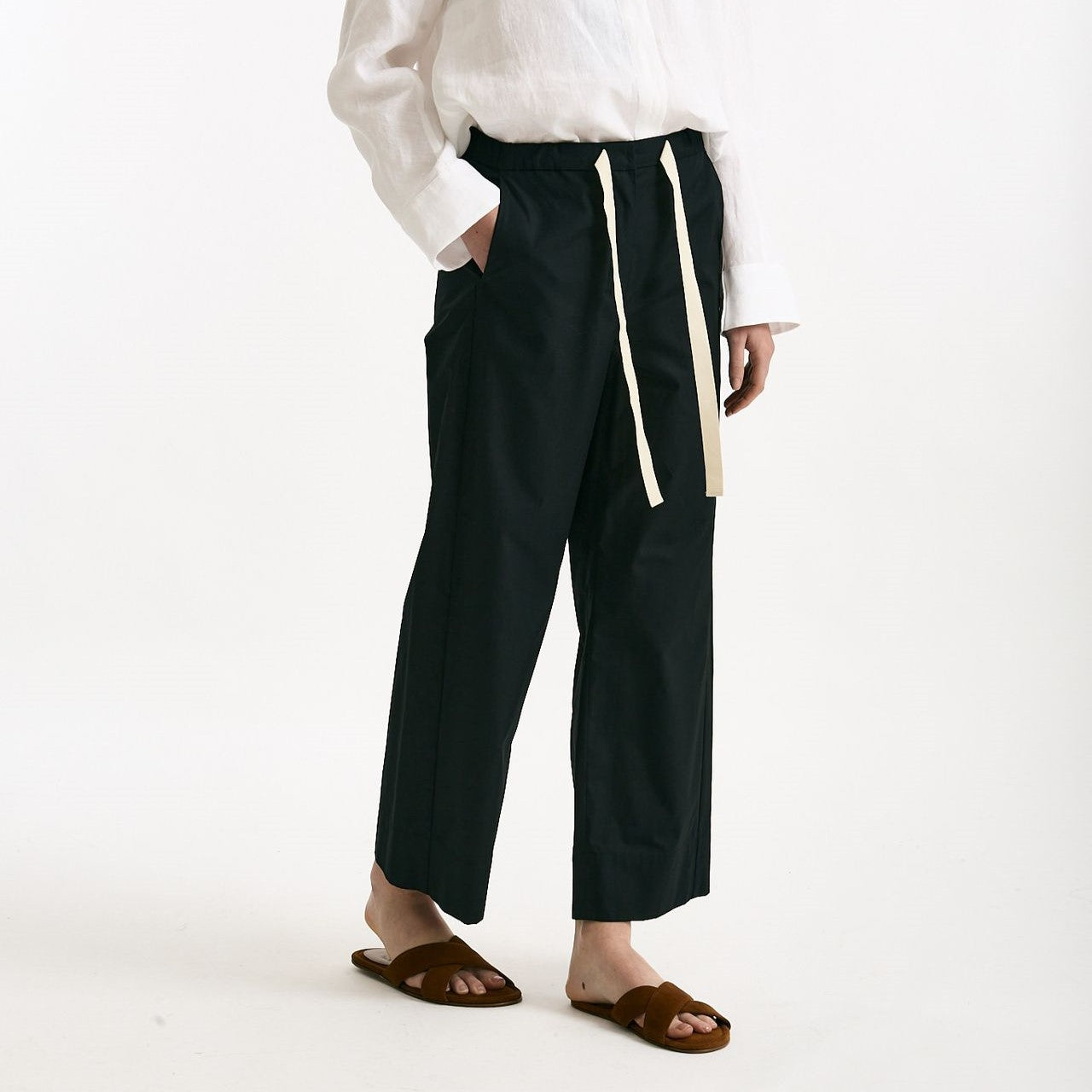 Pantalone coulisse ARGENTO nero women Max mara s - 5