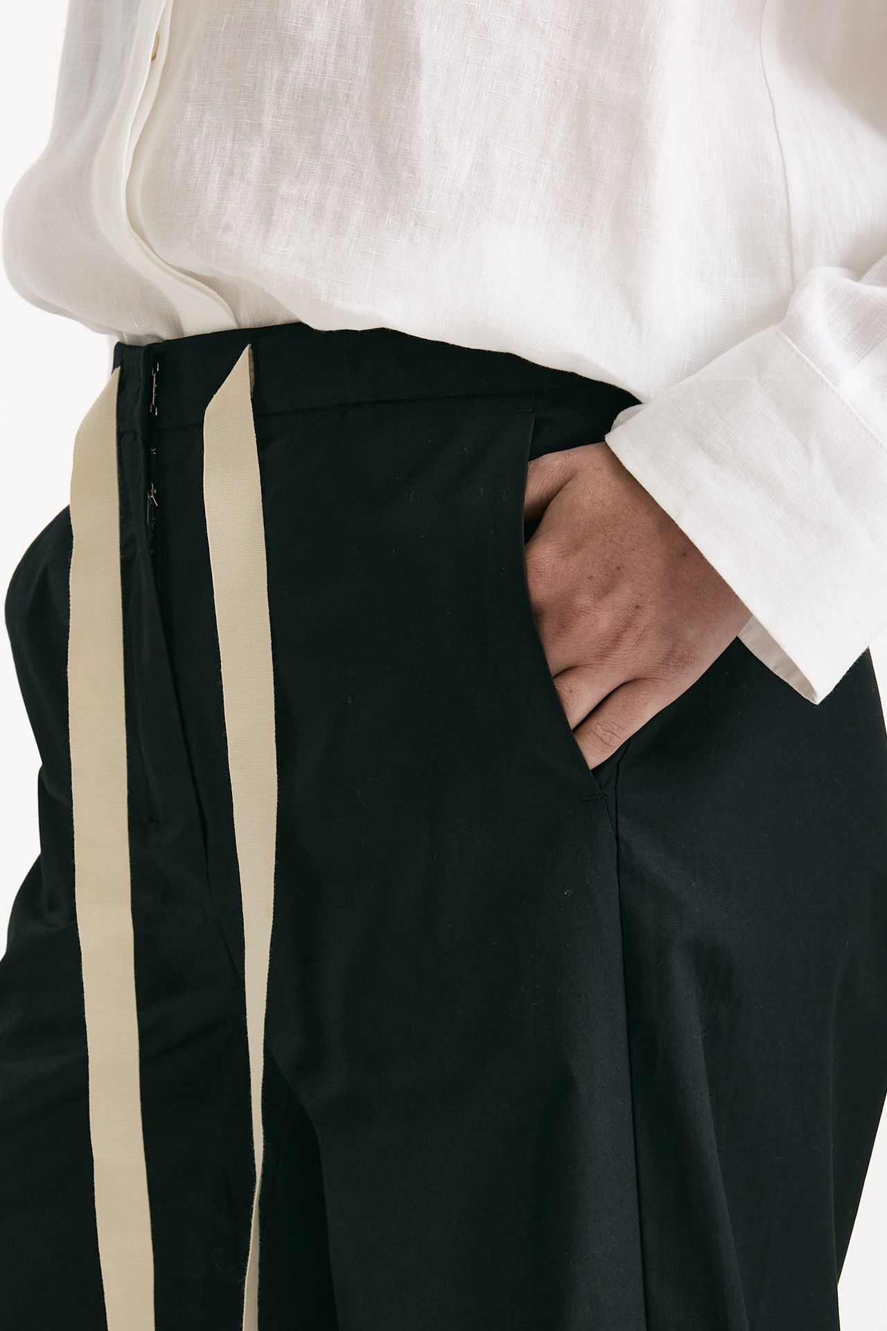 Pantalone coulisse ARGENTO nero women Max mara s - 4