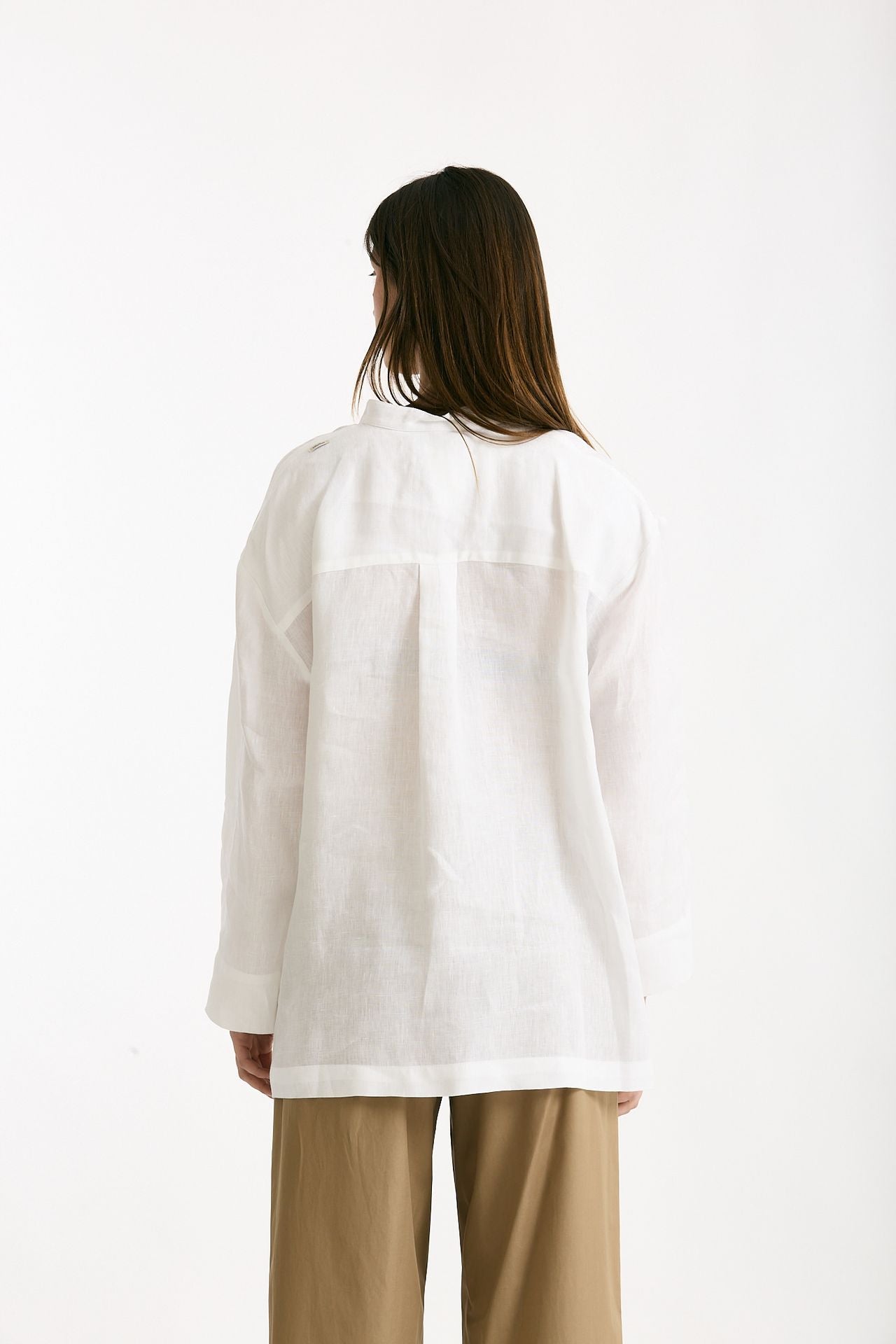 Camicia coreana CANTICO bianco women Max mara s - 4