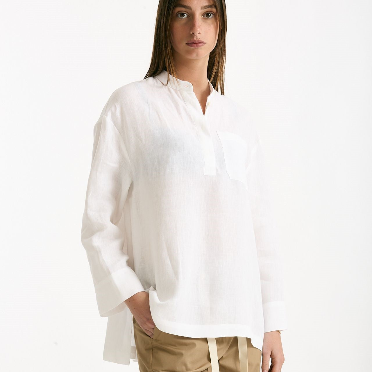 Camicia coreana CANTICO bianco women Max mara s - 6