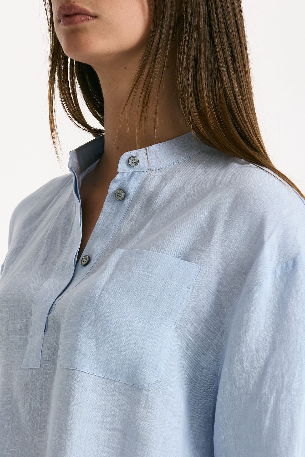 Camicia coreana CANTICO azzurro women Max mara s - 5