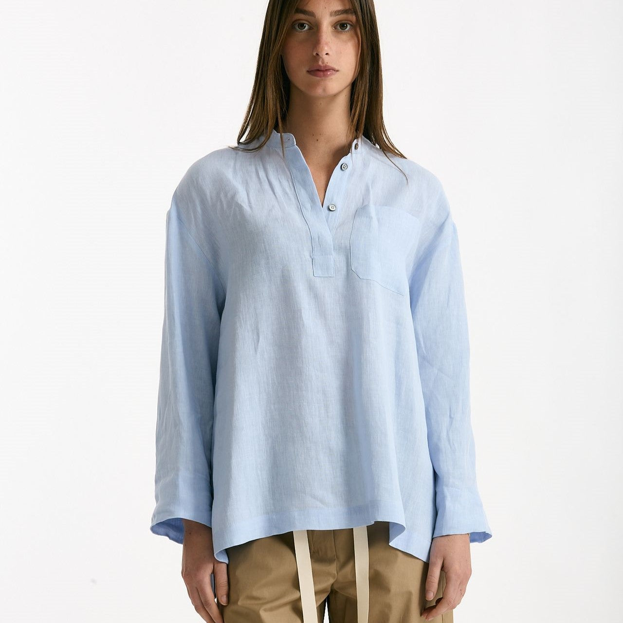 Camicia coreana CANTICO azzurro women Max mara s - 7