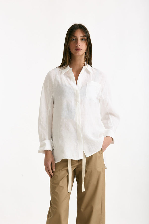 Camicia in lino GAIA bianco women Max mara s
