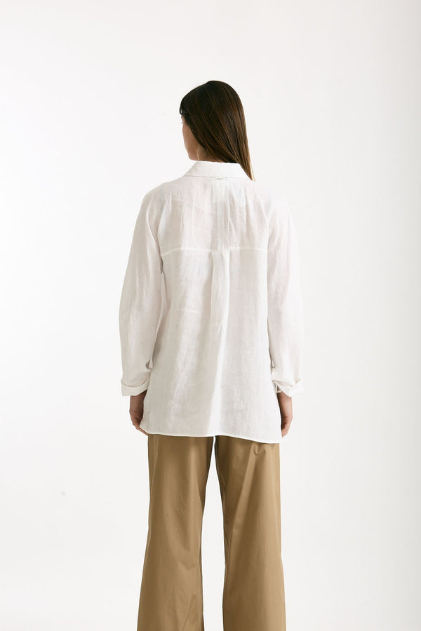 Camicia in lino GAIA bianco women Max mara s