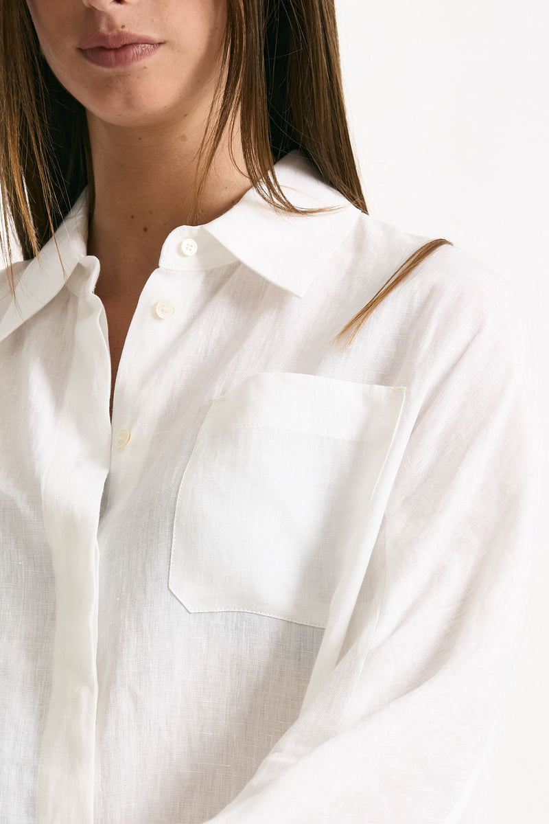 Camicia in lino GAIA bianco women Max mara s - 4