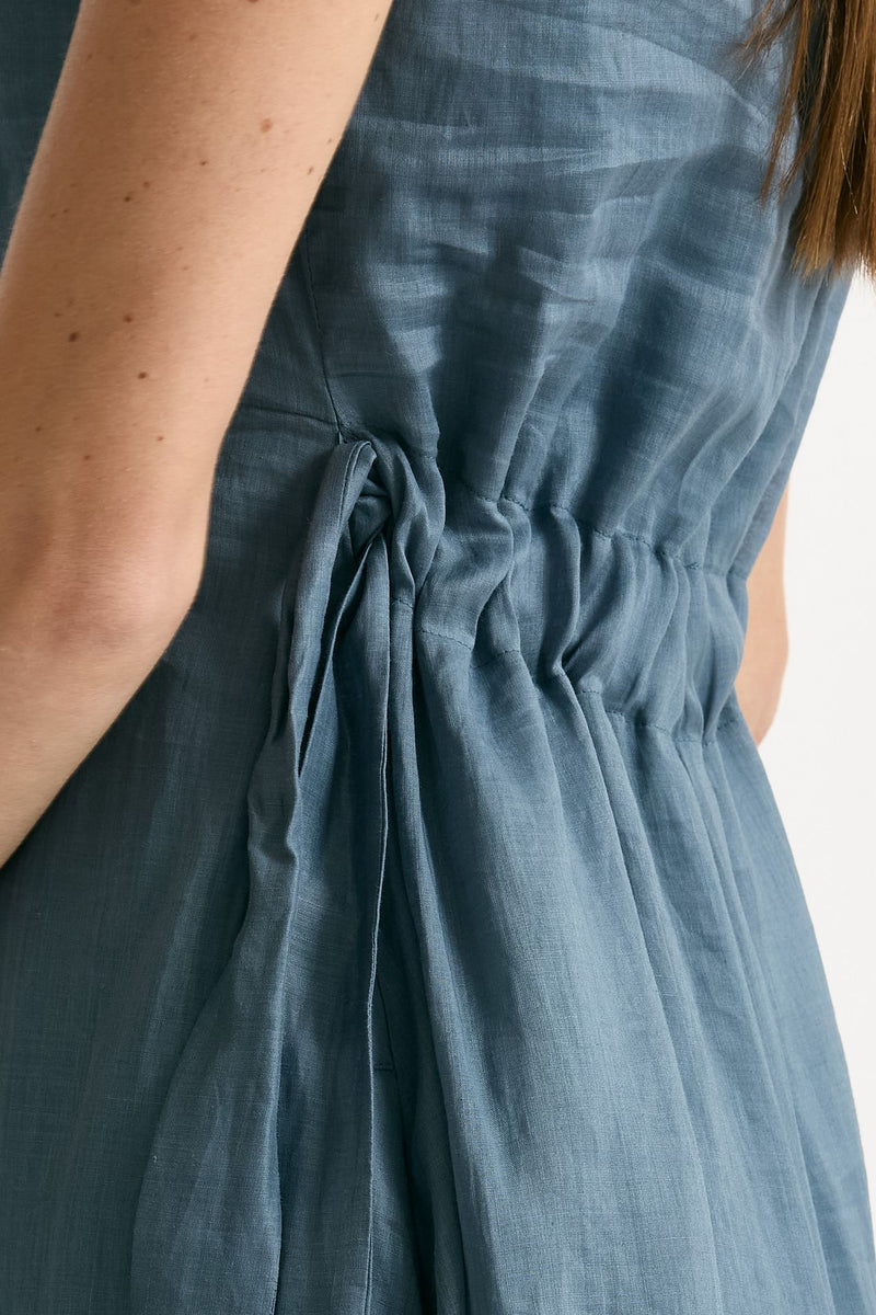 Abito in ramie QUILE azzurro women Max mara s - 4