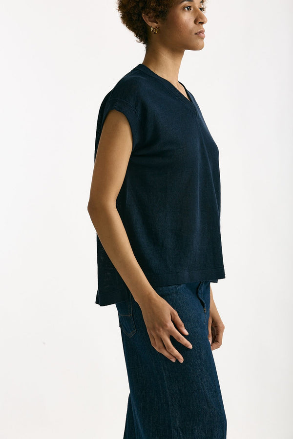 Maglia gilet GHIANDA blu women Max mara s