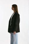 Blazer in suede testa moro women Mono - 3