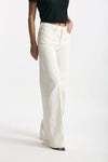 Pantalone NADIA palazzo cotone bianco women Nine in the morning - 4