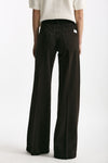 Pantalone NADIA palazzo cotone marrone women Nine in the morning - 3