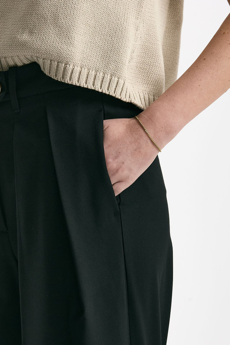 Pantalone palazzo SABDRA nero women Nine in the morning - 5