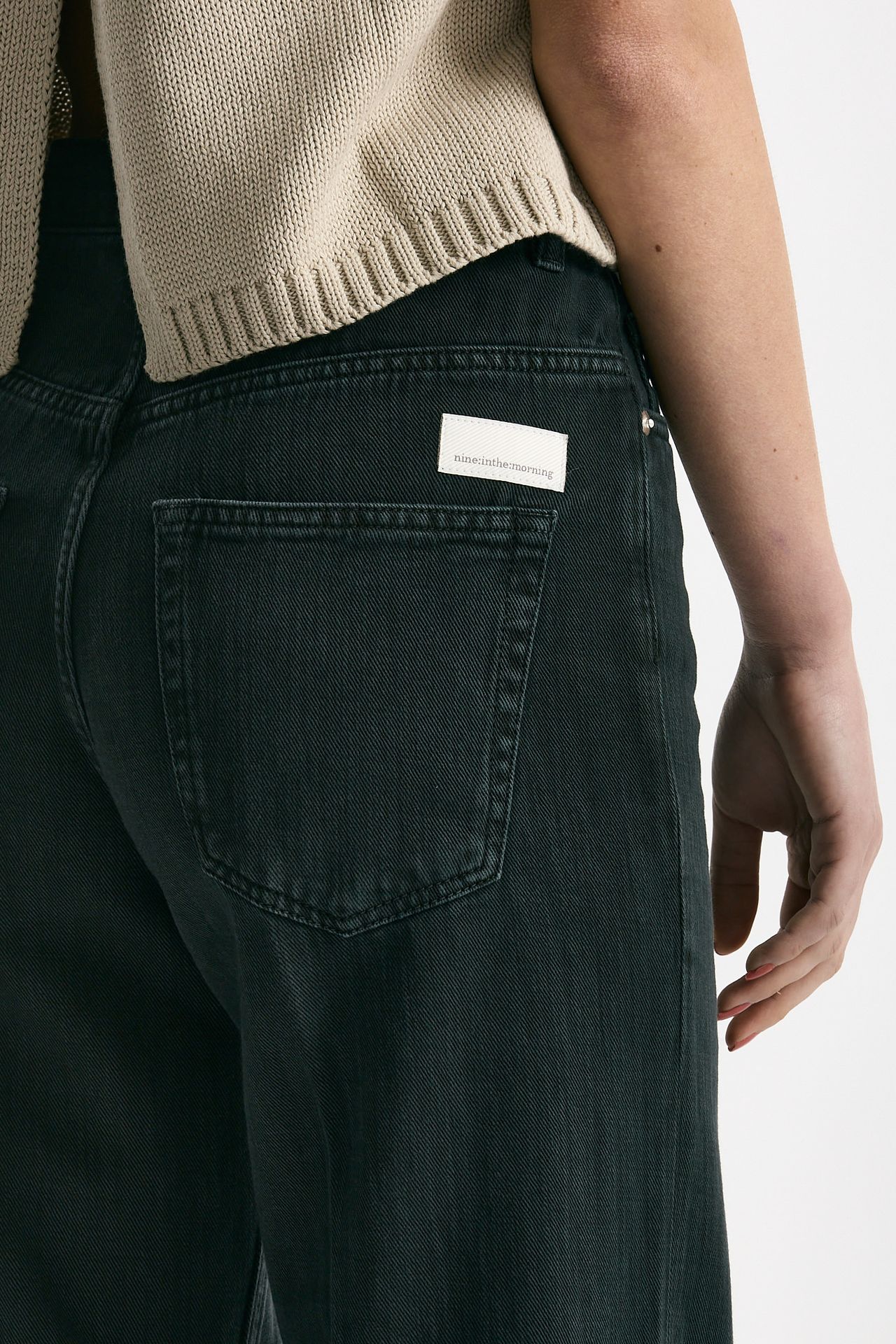 Jeans regular ELSA Lavaggio nero lavato women Nine in the morning - 5