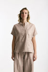 Camicia in lino rosa tenue women Nine in the morning - 2