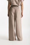 Pantalone palazzo PETRA rosa tenue women Nine in the morning - 4