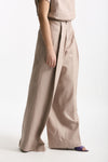 Pantalone palazzo PETRA rosa tenue women Nine in the morning - 1