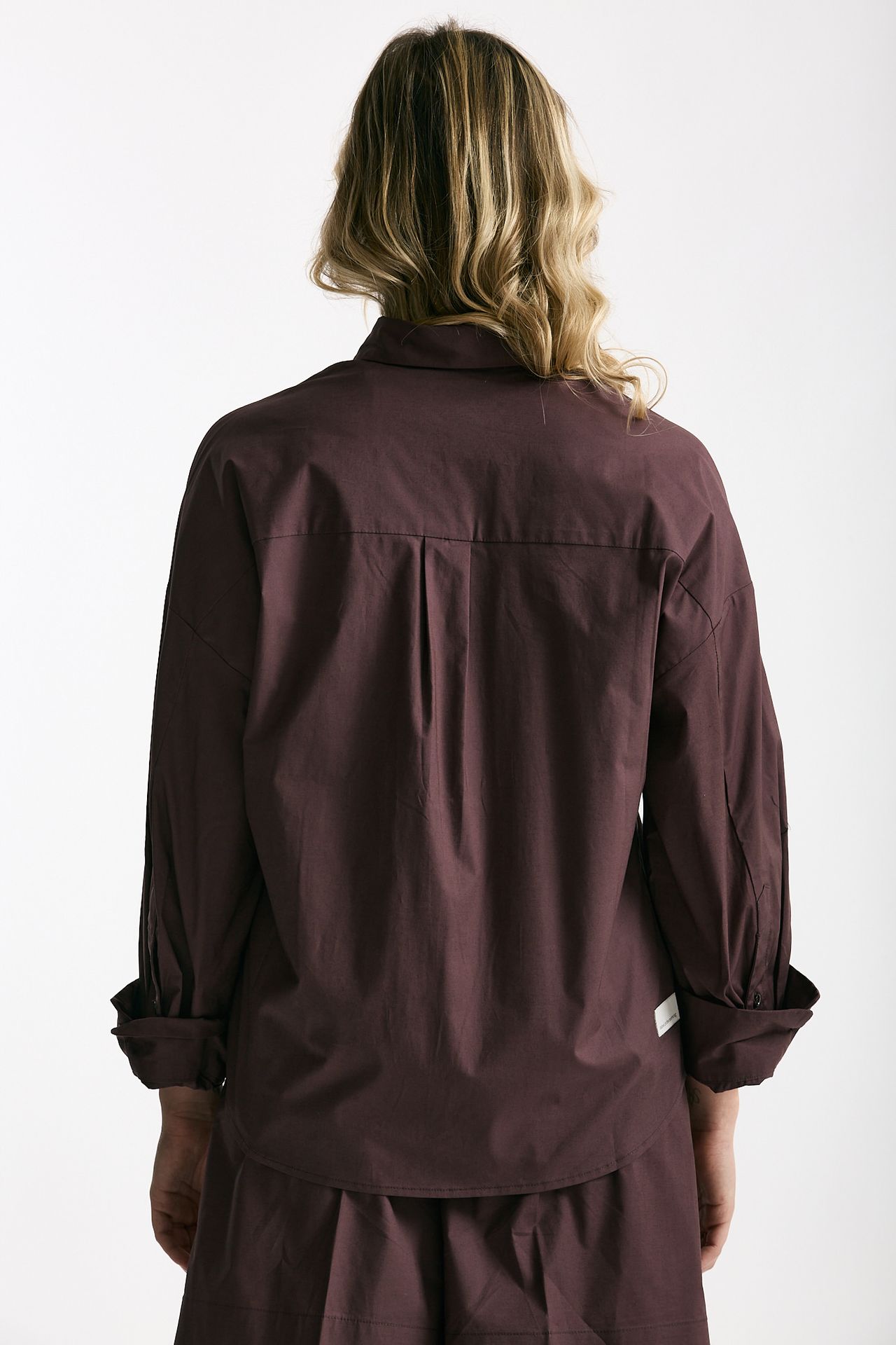 Camicia over burgundy women Nine in the morning - 4