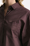 Camicia over burgundy women Nine in the morning - 5