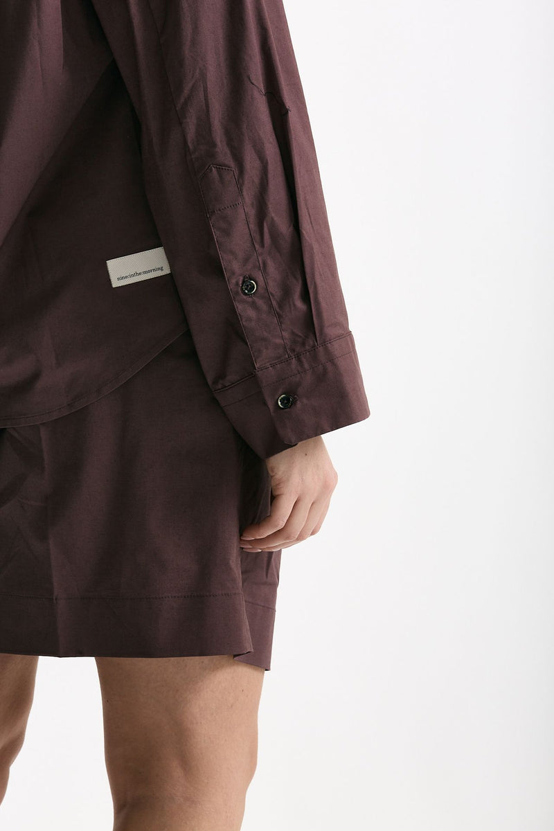 Camicia over burgundy women Nine in the morning - 6