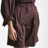 Bermuda vita alta pinces burgundy women Nine in the morning - 7