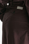Bermuda vita alta pinces burgundy women Nine in the morning - 5
