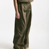 Pantalone palazzo PETRA verde oliva women Nine in the morning - 6