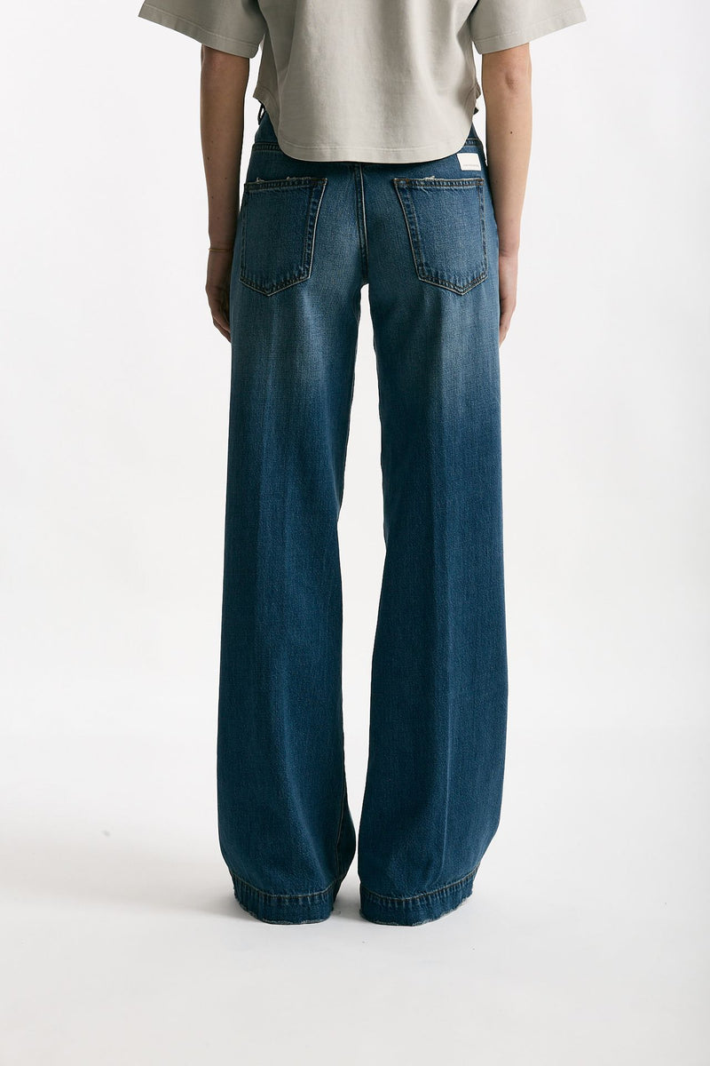 Jeans palazzo NADIA lavaggio medio women Nine in the morning - 3