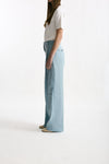 Pantalone in lino CALYPSO azzurro women Nine in the morning - 2