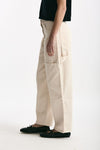 Jeans work panna Vita alta women Nude - 2