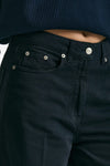 Jeans ampi blu Vita alta women Nude - 6