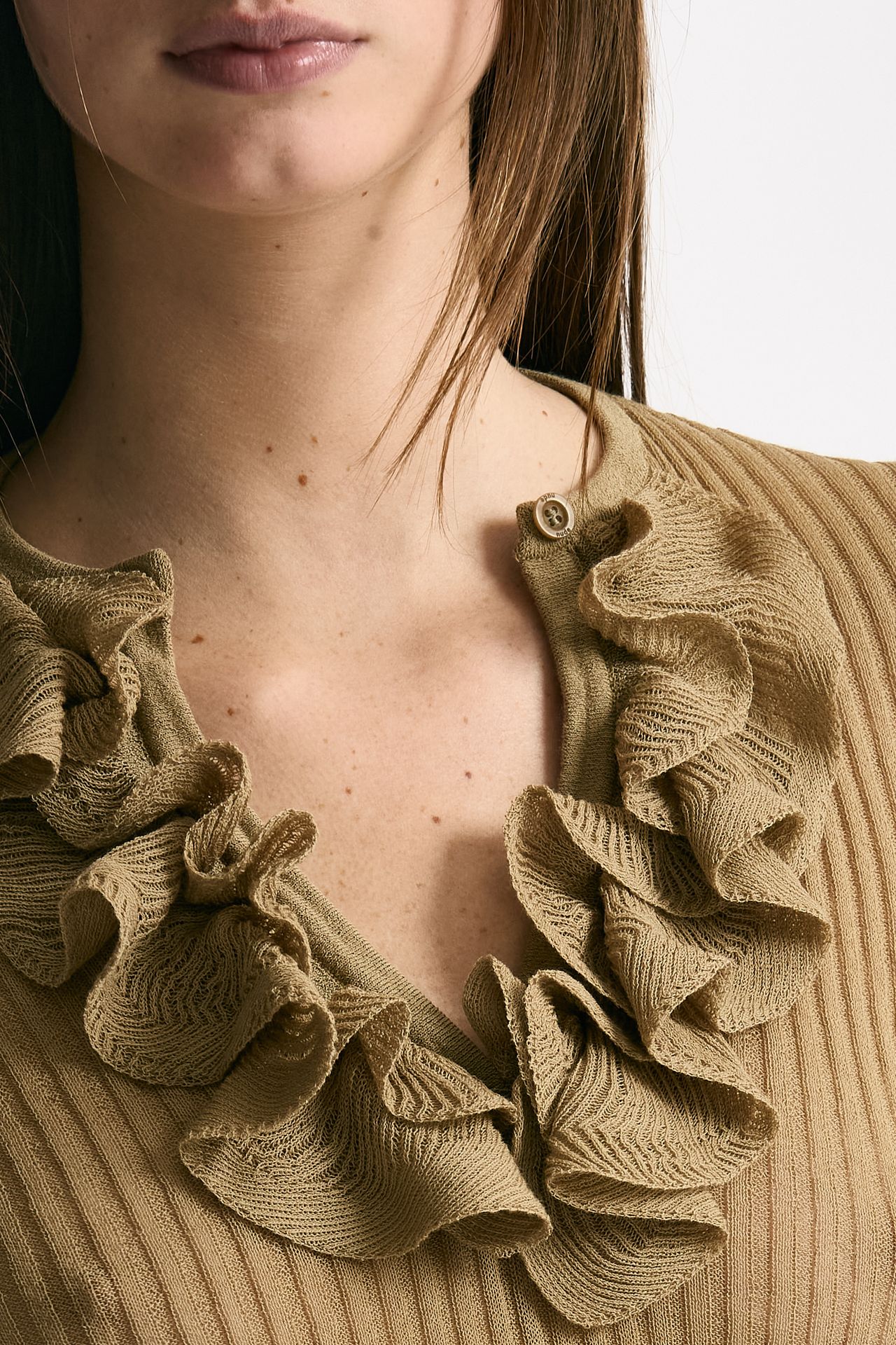 Maglia con applicazioni cammello women Nude - 5