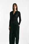 Maglia con applicazioni nero women Nude - 4
