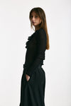Maglia con applicazioni nero women Nude - 1