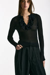 Maglia con applicazioni nero women Nude - 2