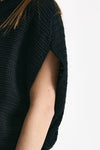 Maglia lavorata nero women Nude - 5