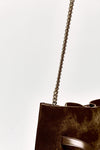 Borsa VENUS HOBO PEACH a spalla in suede women Orciani - 6