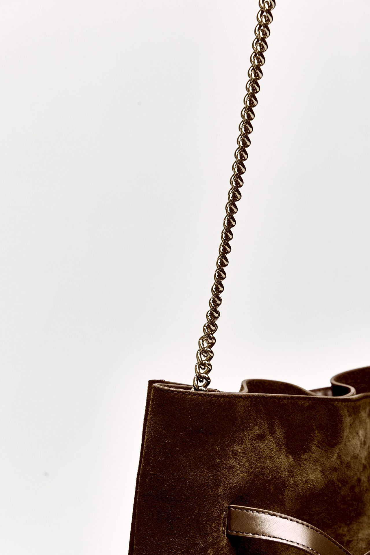 Borsa VENUS HOBO PEACH a spalla in suede women Orciani - 6