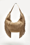 Borsa ISOLA FRINGE LARGE a spalla in suede women Orciani - 1