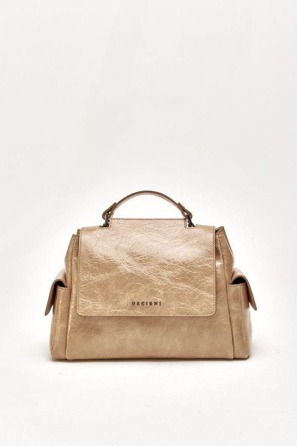 Borsa SVEVA STARCK SMALL in pelle biscotto women Orciani