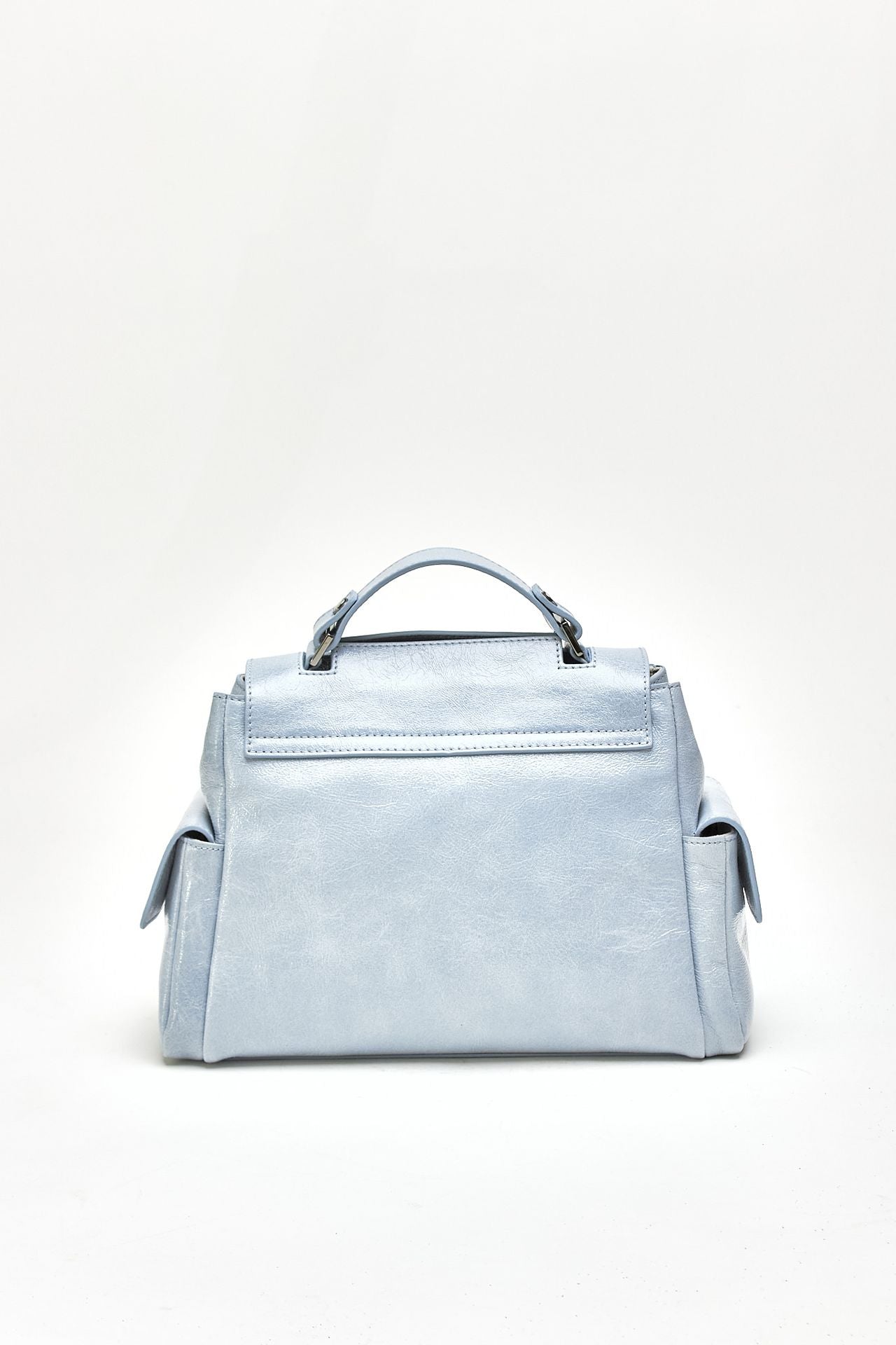 Borsa SVEVA STARCK SMALL in pelle cielo women Orciani - 3