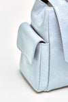 Borsa SVEVA STARCK SMALL in pelle cielo women Orciani - 6
