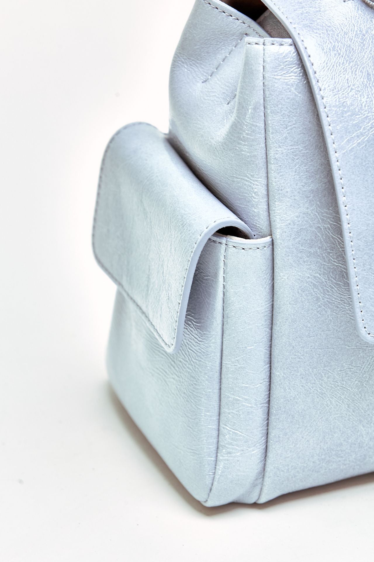 Borsa SVEVA STARCK SMALL in pelle cielo women Orciani - 6