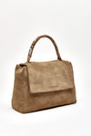 Borsa SVEVA PEACH FLOWERS MIDI in suede women Orciani - 2