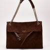 Borsa VENUS COCOA PEACH midi in suede women Orciani - 7